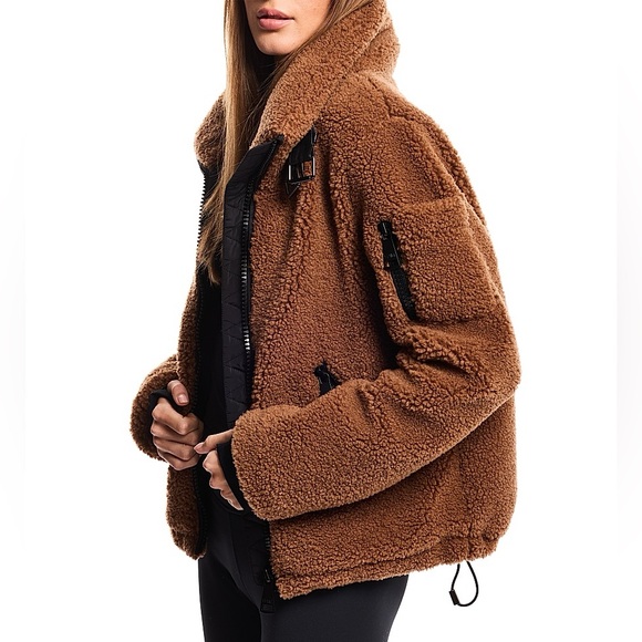 SAM Sherpa Denver Jacket Size Small Brown - Picture 4 of 10